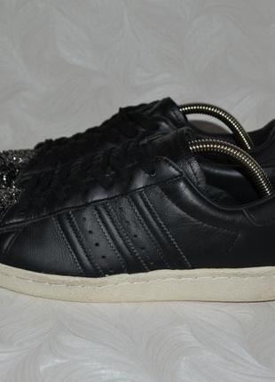 Шкіряні кросівки, кеді adidas superstar 80s 3d metal toe, р. 38