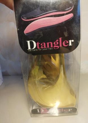 Detangler золотиста гребінець