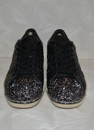 Шкіряні кросівки, кеді adidas superstar 80s 3d metal toe, р. 382 фото
