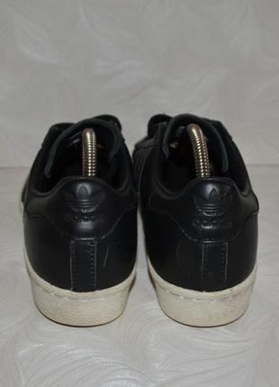 Шкіряні кросівки, кеді adidas superstar 80s 3d metal toe, р. 383 фото