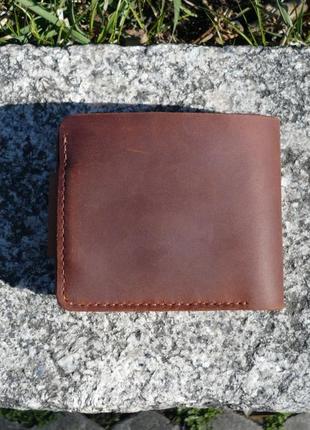 Кожаный комплект: портмоне для документов, кошелек и ключница.4 фото
