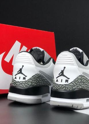 Кросівки nike air jordan legacy 312 low m / чоловічі кросівки nike air jordan legacy 312 low m white black gray6 фото