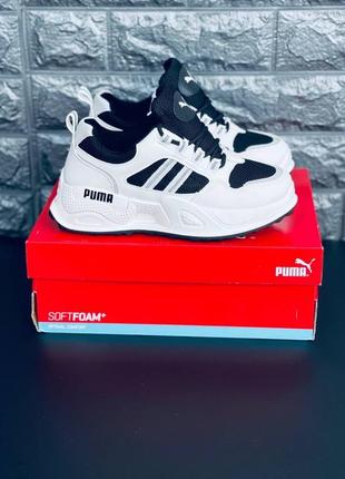 Кроссовки женские, черно белые удобные кроссовки4 фото