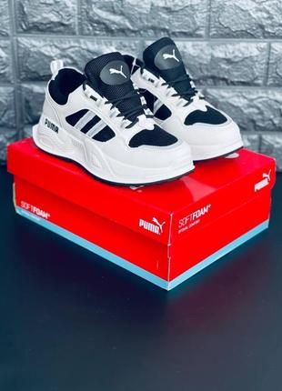 Кроссовки женские, черно белые удобные кроссовки5 фото