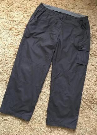 Зимові теплі штани на флісі термо карго лижні