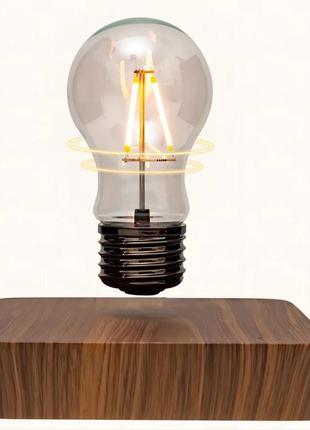 Магнітна левітаційна декоративна атмосферна настільна лампа з квадратною підставкою