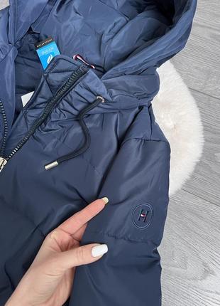 Tommy hilfiger фірмова жіноча зимова куртка пальто3 фото