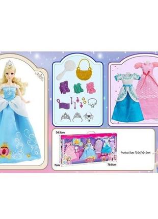 Кукольный набор с гардеробом "princess: золушка"