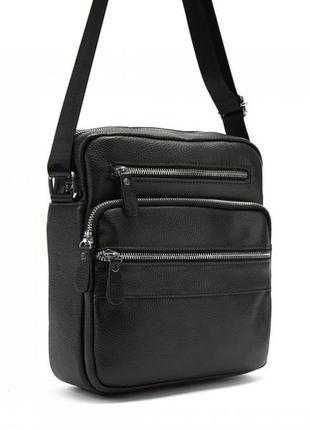 Кожаная сумка через плечо мужская сумка месенджер