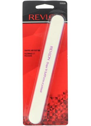 Revlon, shape-n-buff, баф для ногтей, 1 шт.2 фото