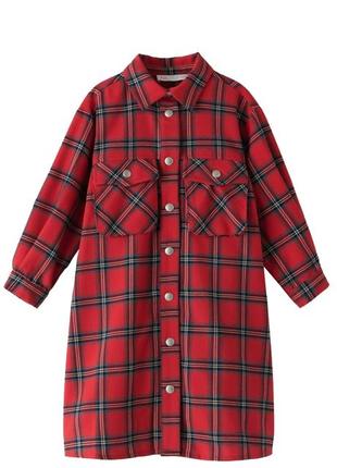 Фланелевое платье zara