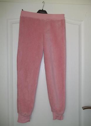 ( 8 - 11 лет ) детские флисовые штаны на меху теплые для девочки б / у2 фото