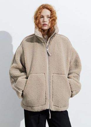 Куртка h&m teddy