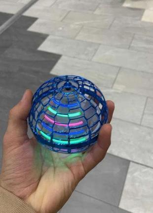 Летающий шар спиннер светящийся flynova pro gyrosphere игрушка мяч бумеранг, игрушка летающий шар2 фото