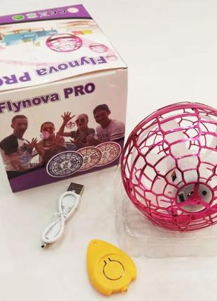 Летающий шар спиннер светящийся flynova pro gyrosphere игрушка мяч бумеранг, игрушка летающий шар1 фото