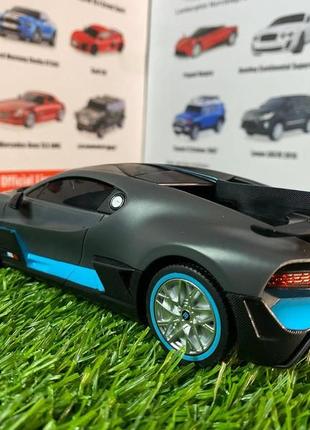 Машинка bugatti divo на радиоуправлении. машинка на пульте управления.3 фото