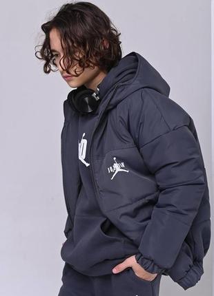 Трендовая демисезонная куртка для мальчика "jordan", размеры на рост 146 - 1703 фото