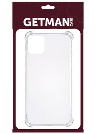 Tpu чехол getman  усиленные углы для apple iphone 13 (6.1'')