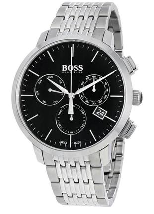 Чоловічий годинник hugo boss 🖤💛🤍1 фото