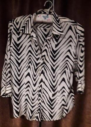 Винтажная шелковая блузочка