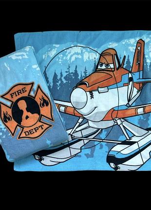 Детское постельное белье флисовое planes 2