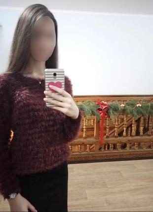 Пушистый свитер seven sisters