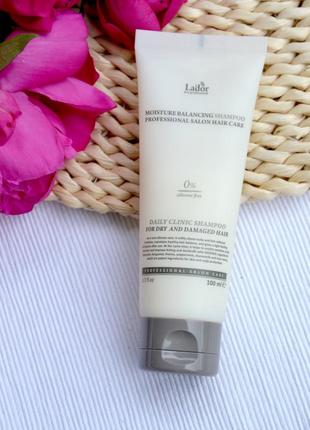 Lador moisture balancing shampoo зволожуючий шампунь  100 мл