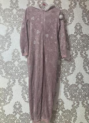 Кегуруми теплое велюр пудра