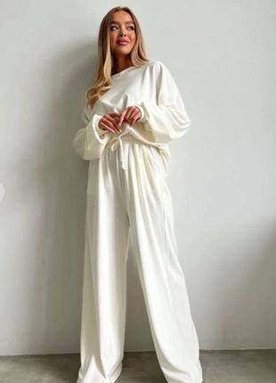 Жіночий одяг, ніжний жіночий костюм з плюша2 фото