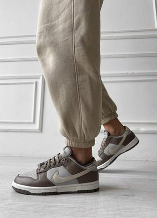 Кроссовки nike dunk low bone beige2 фото