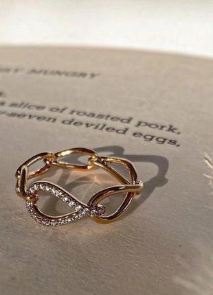 Кольцо плетения xuping медицинский сплав позолота медицинское золото