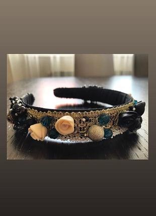 Ободок/  ободок ручная робота/диадема/обруч