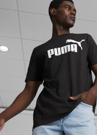 Чоловіча футболка puma essentials men's heather tee нова оригінал з сша