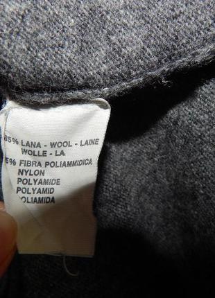Кофта фірмова жіноча laura torelli lana wool 85% (вовна) р.52-54 029жк (в зазначеному розмірі, тільки 1 шт.)7 фото