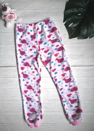 Флісові штани для дівчинки з тролем poppy