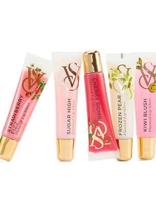 Блеск для губ виктория секрет оригинал victoria’s secret flavor favorites set