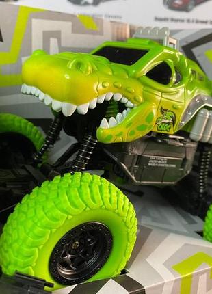 Джип на радіоуправлінні monster croc. машинка на пульту, на акумуляторі