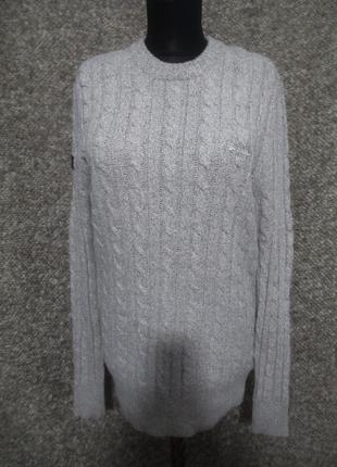 Джемпер в коси