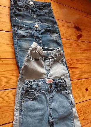 Джинсы, лосины " benetton " 2
