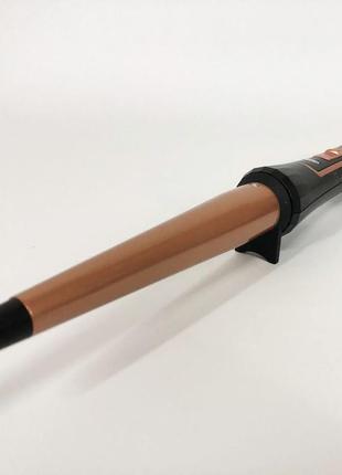 Щипці-плойка satori ss-3510-bl, прилад для завивки волосся, маленька плойка, стайлер для завивки