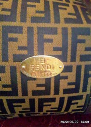 Сумка саквояж від марення fendi2 фото