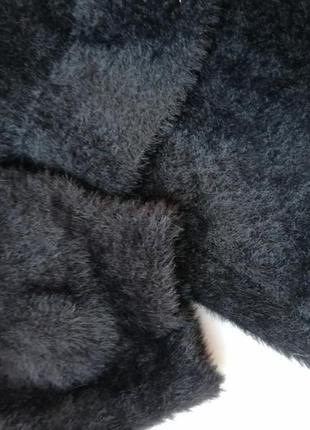 Пальто куртка накидка кардиган кофта шерсть альпака плюш травка вовна альпака плюш трава9 фото