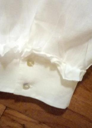 Актуальна льонова блуза великого розміру zara woman xl8 фото