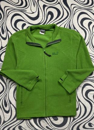 Флисовая кофта jack wolfskin