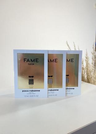 Набор пробников paco rabanne fame1 фото