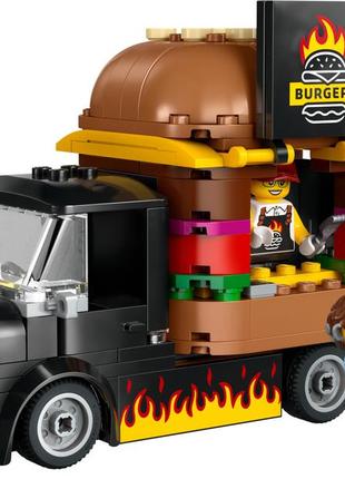 Конструктор lego city вантажівка з гамбургерами (60404)2 фото