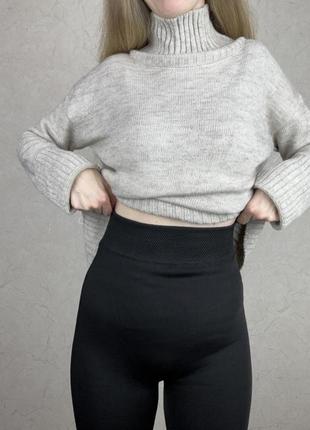 Лосины термо теплые на меху брюки женские водоотталкивающие зимние черные большие размеры для беременных6 фото