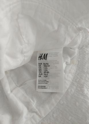 Капелюх від сонця - панама для дівчаток h&m6 фото