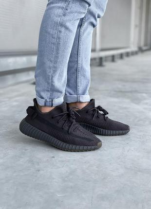 Adidas yeezy boost 350 мужские кроссовки адидас изи буст черные