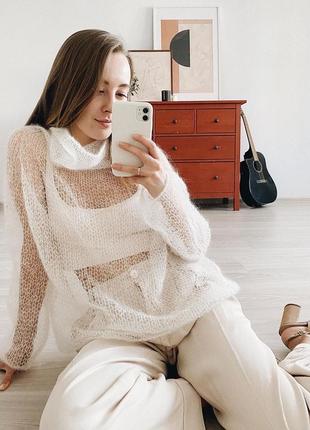 Нежная лёгкая паутинка☁️